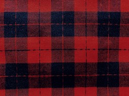 N689 Red Poly.Cotton Yarn Dyed Checks